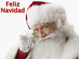 PAPÁ NOEL FELIZ NAVIDAD